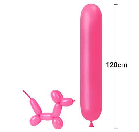 Globo figura fucsia 30 Unidades 