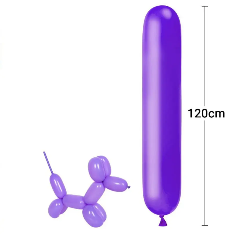Globo figura morado 30 Unidades  1