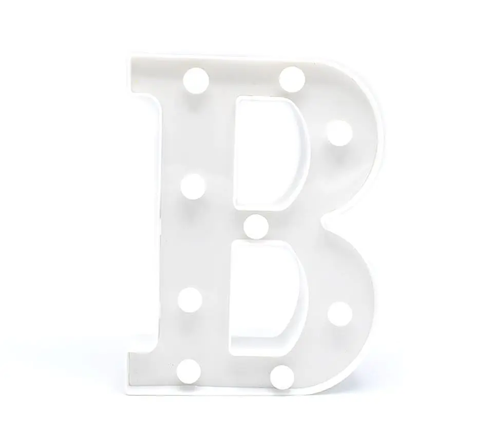 Letra B LED 1