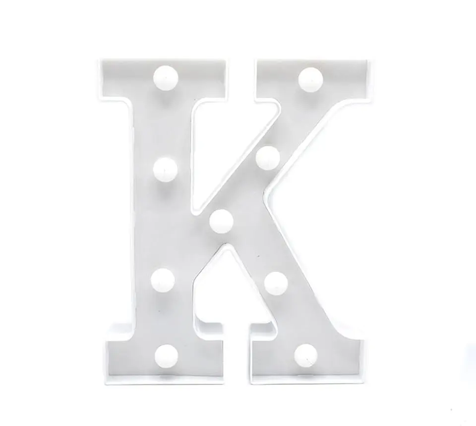 Letra K LED 1
