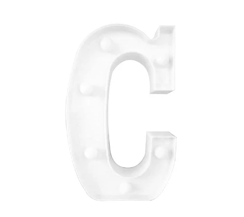Letra C LED