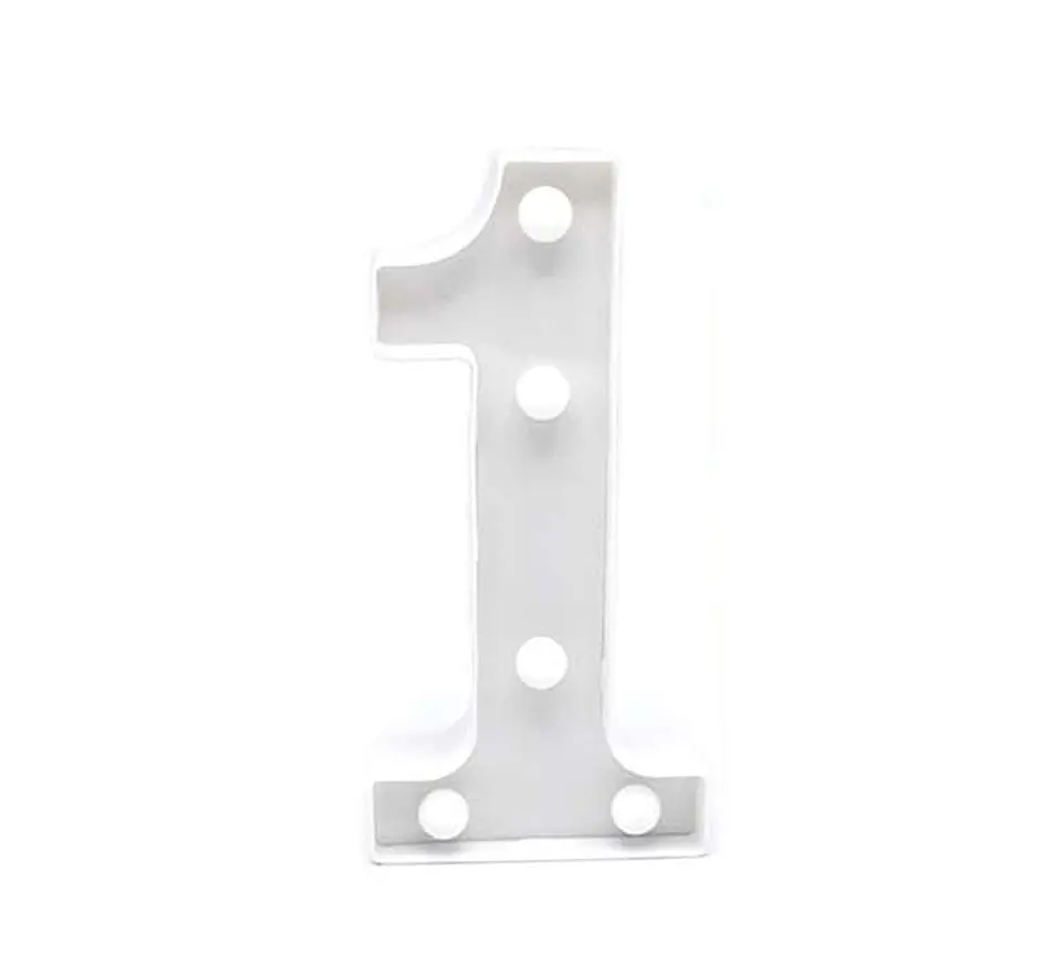 Numero 1 LED 1