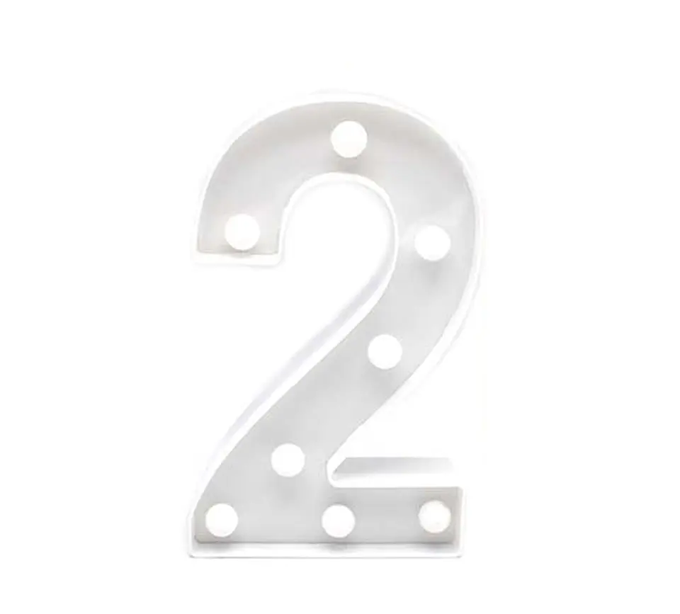 Numero 2 LED 1