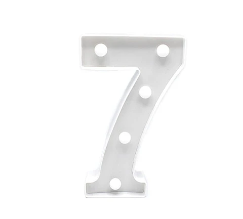 Numero 7 LED