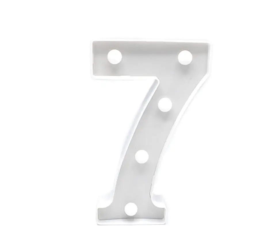 Numero 7 LED 1