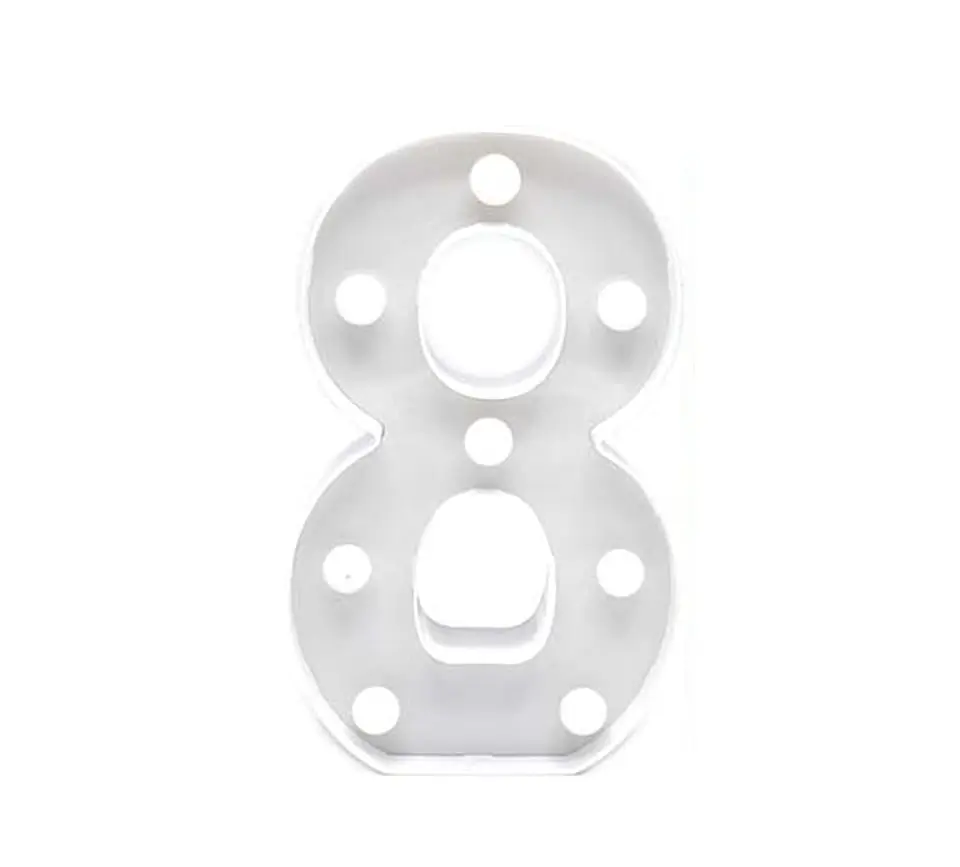 Numero 8 LED 1