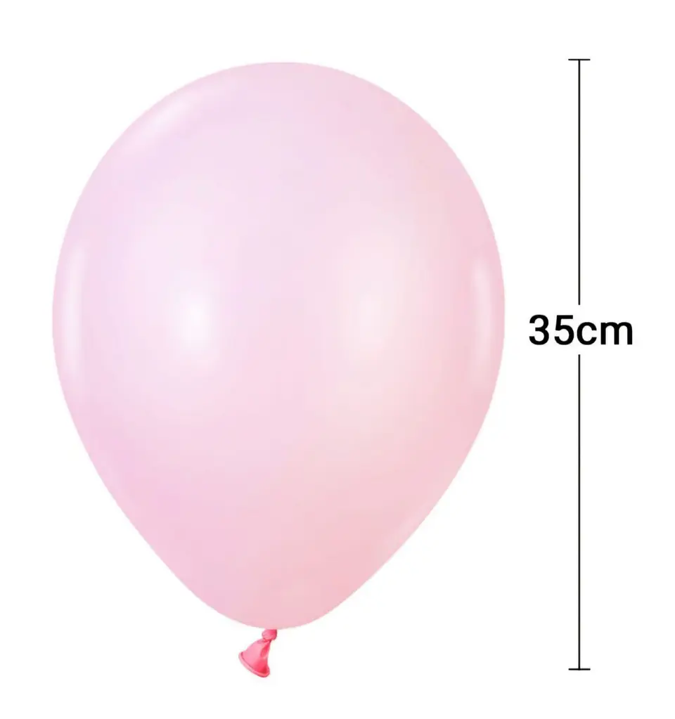 Globo rosa pastel 1