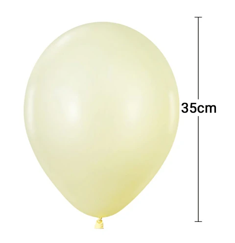 Globo amarillo pastel