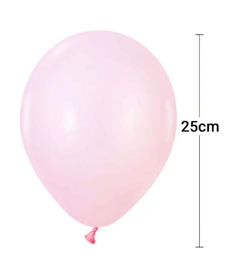 Globo rosa pastel 1