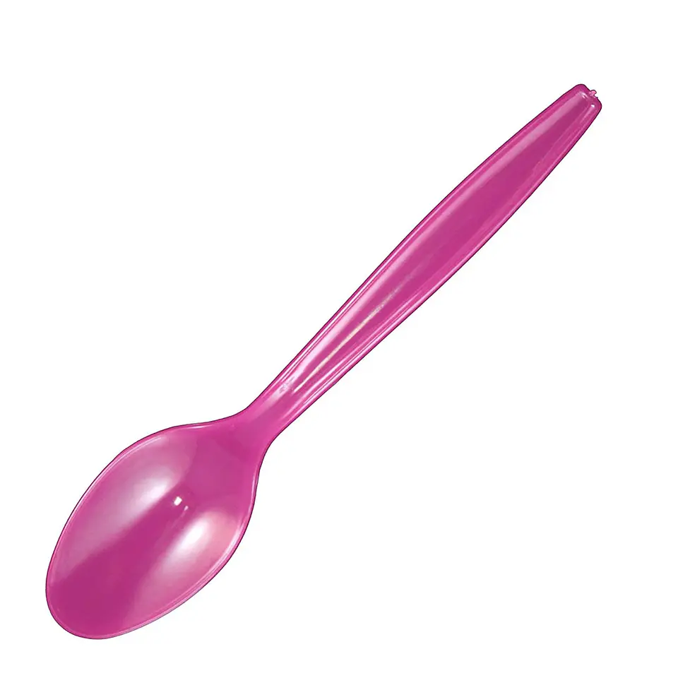 Cuchara fucsia 20 unidades 1