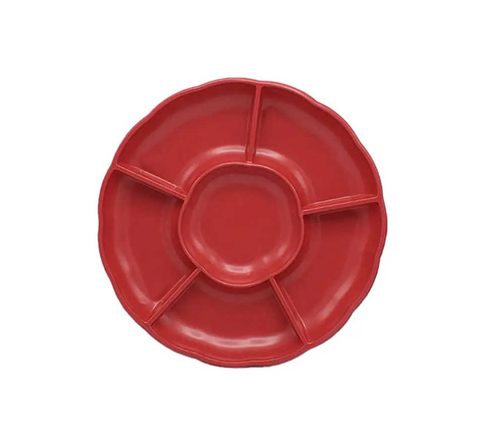 Bandejas 6 Espacios Rojo 3 unidades 1