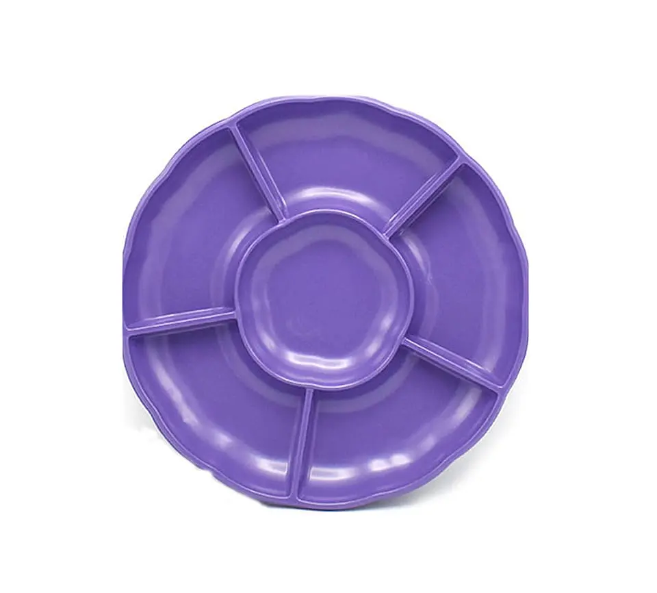 Bandejas 6 Espacios Morado 3 unidades 1