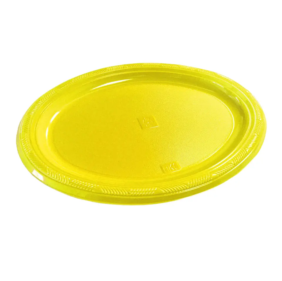 Bandejas Ovaladas Amarillo 3 unidades 1