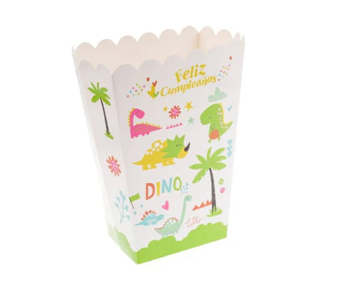 Cajas para cabritas Dinosaurio 