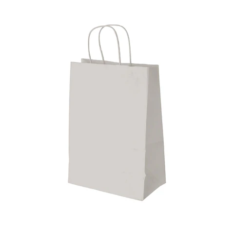 Bolsas de papel kraft chica gris