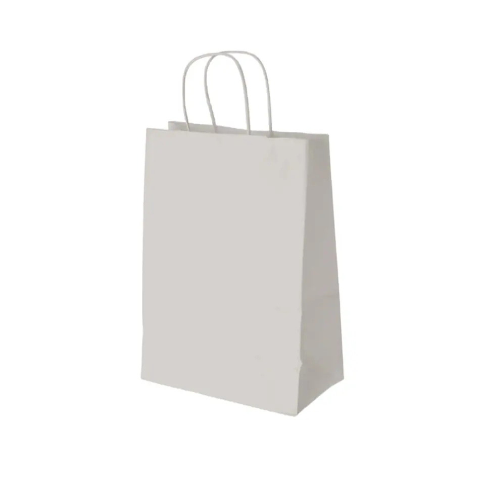 Bolsas de papel kraft chica gris 1