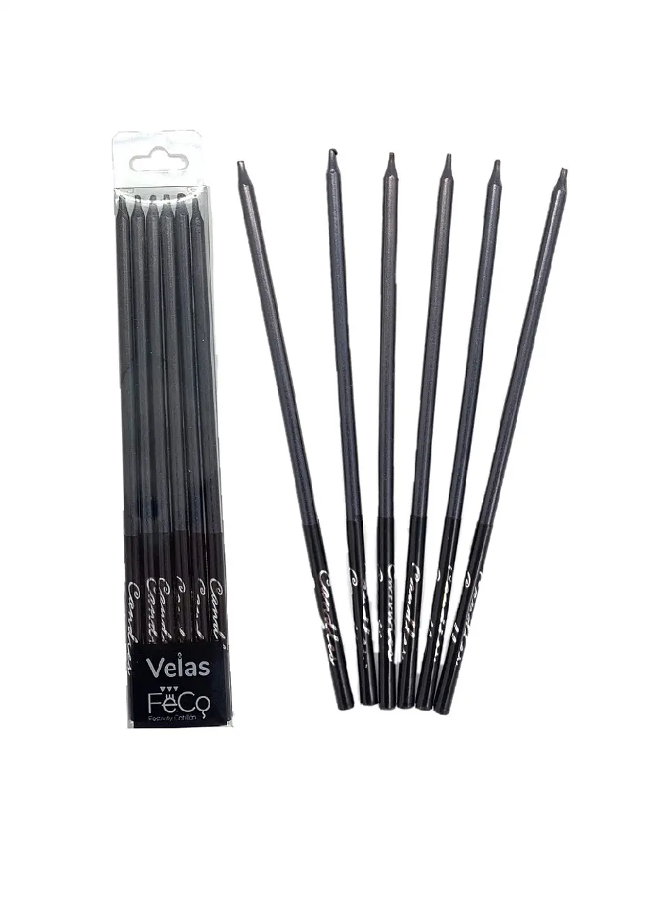 Velas chrome negro  1