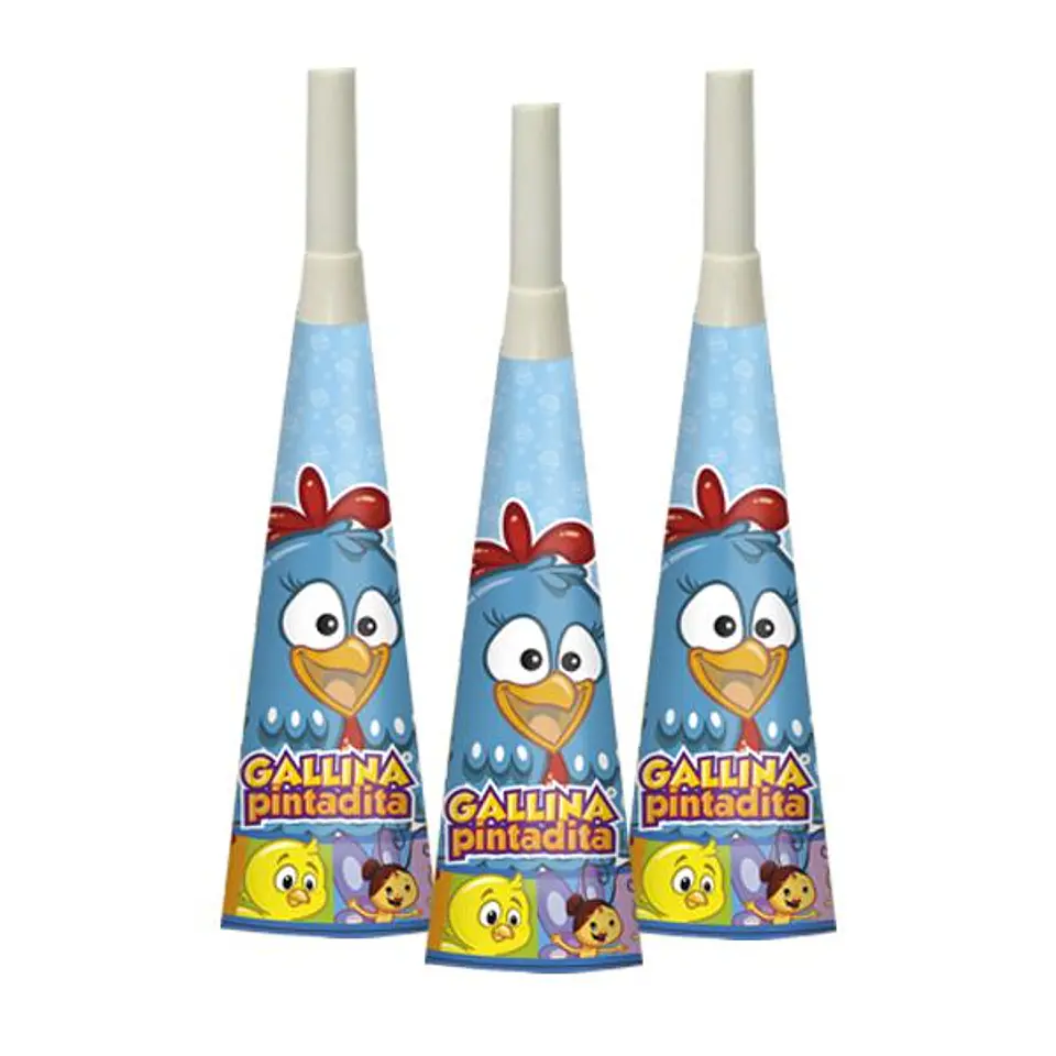 Silbato Gallina Pintadita 1