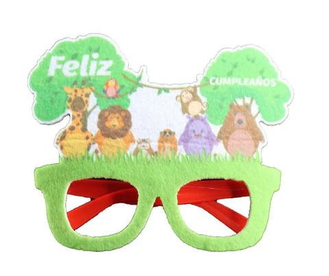 Lentes Cumpleaños animales