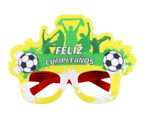 Lentes Cumpleaños futbol