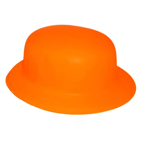 Gorro Chaplin flúor naranja