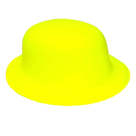 Gorro Chaplin flúor amarillo