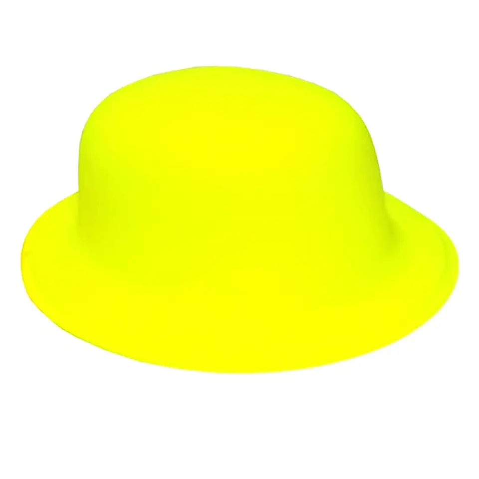 Gorro Chaplin flúor amarillo 1