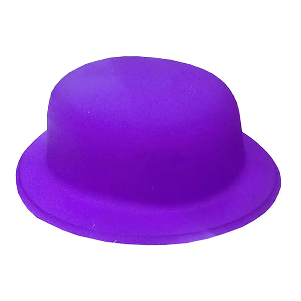 Gorro Chaplin flúor morado 1