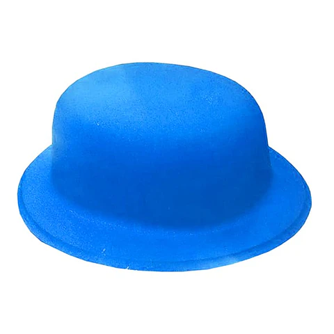 Gorro Chaplin flúor azul