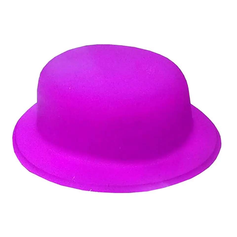 Gorro Chaplin flúor fucsia 1