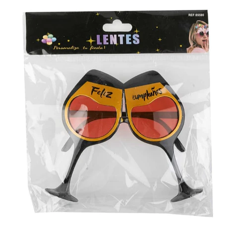 Lentes cotillón copas