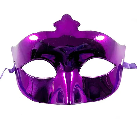 Antifaz liso fucsia