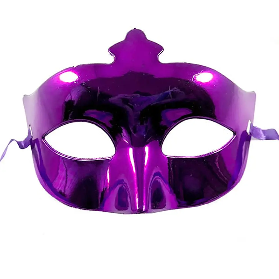 Antifaz liso fucsia 1