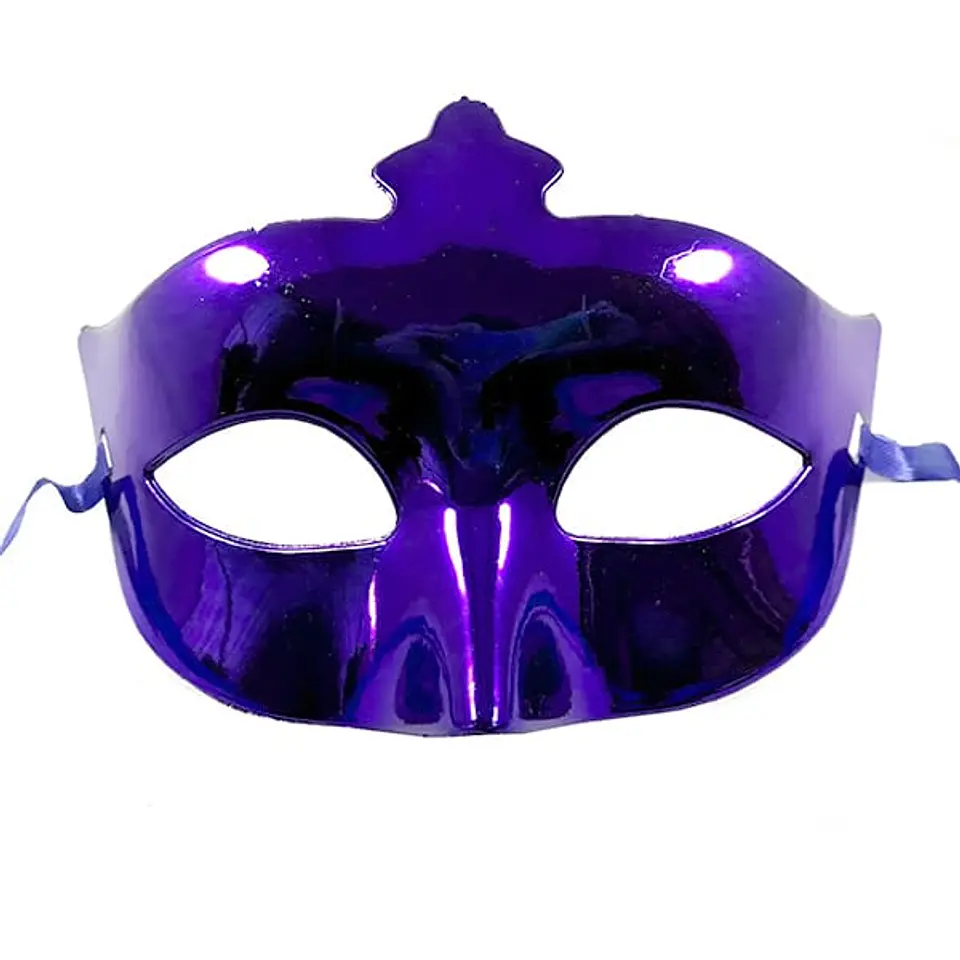 Antifaz liso morado 1