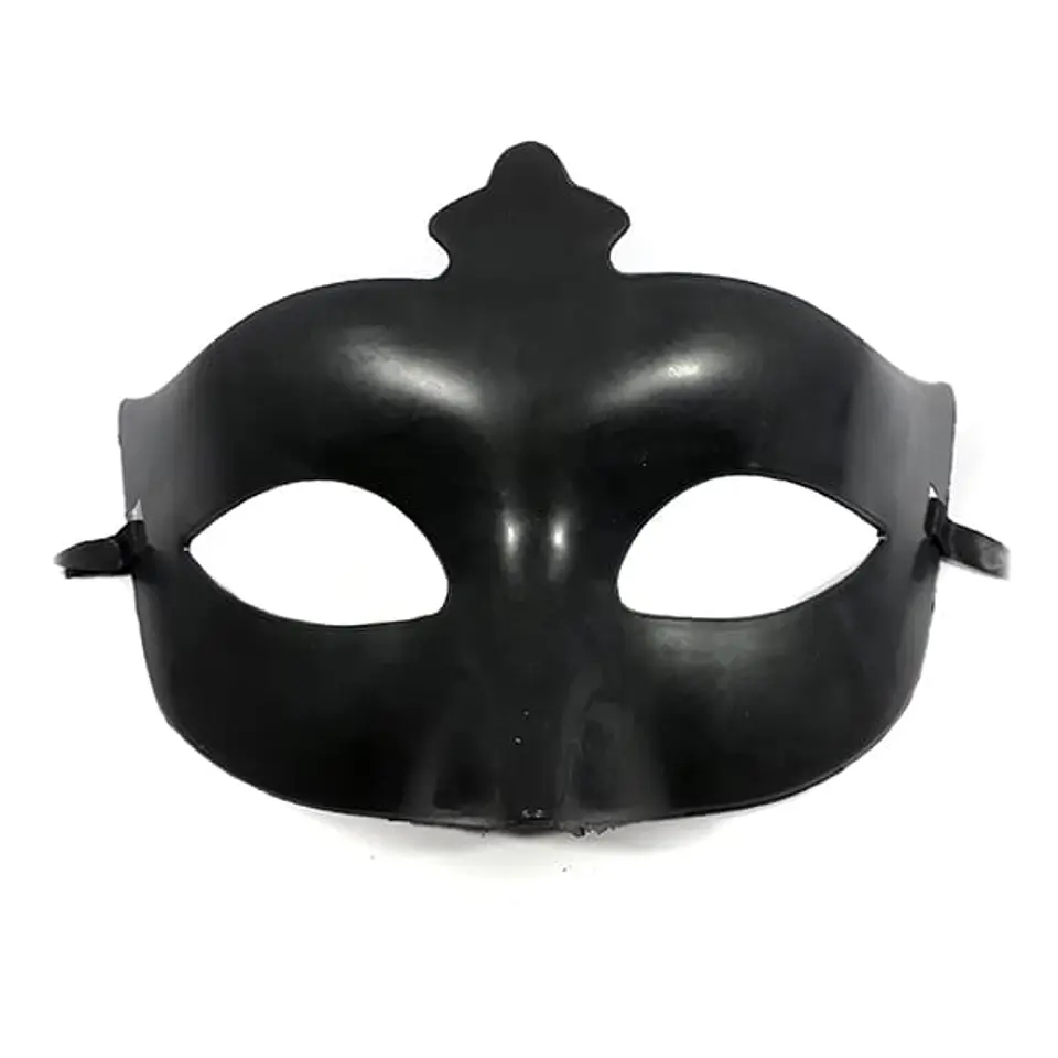 Antifaz liso negro 1