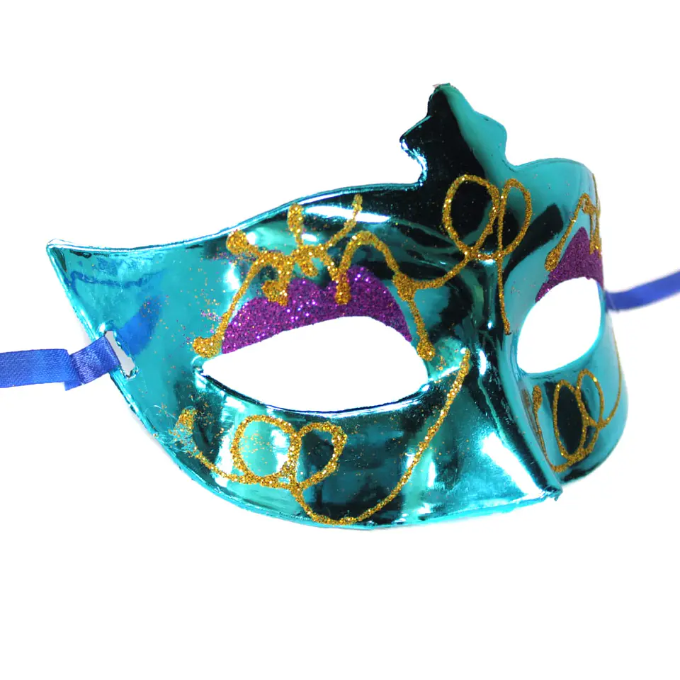 Antifaz escarcha azul 1