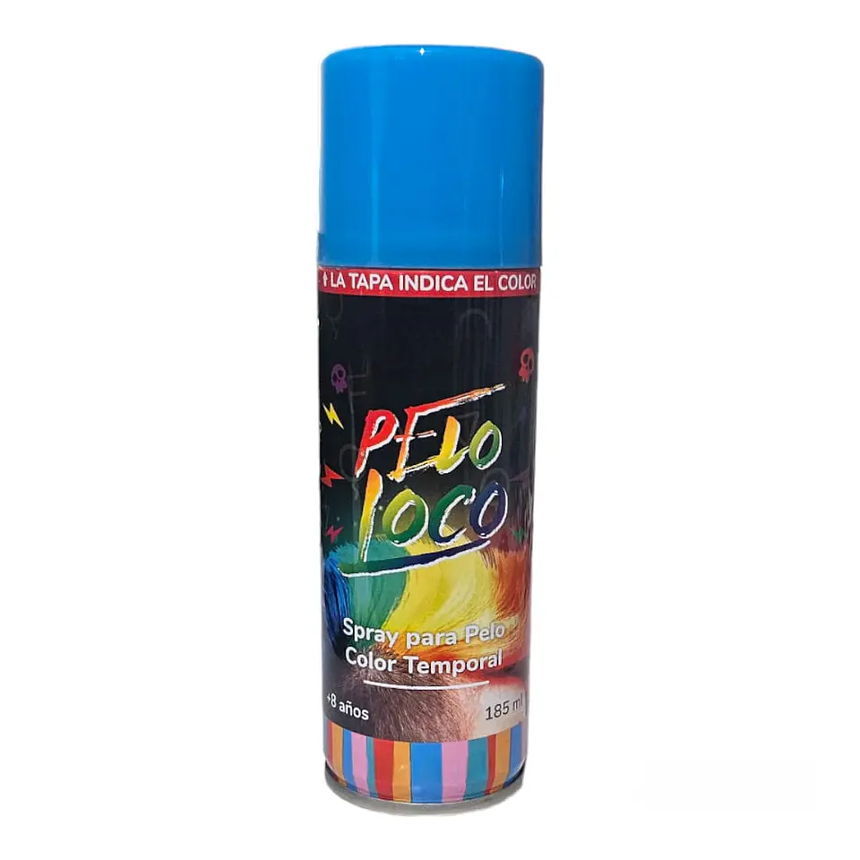 Pintura para cabello azul 1