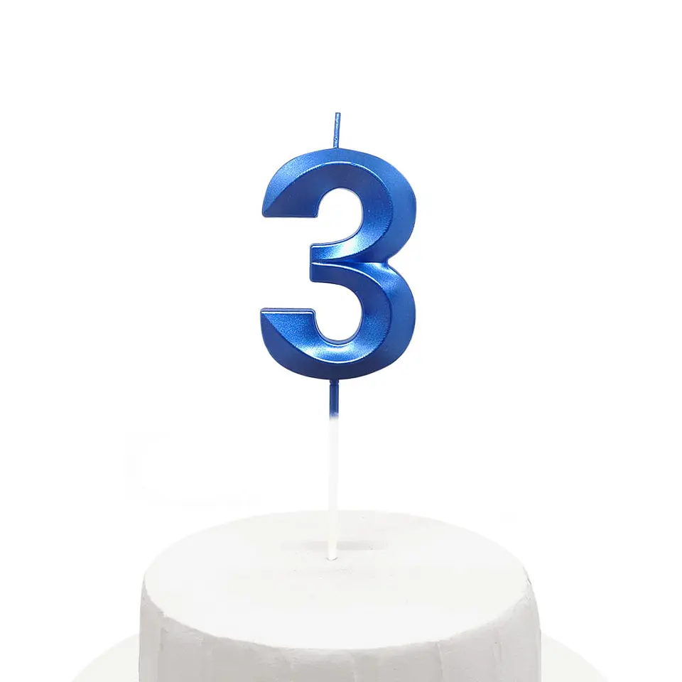 Vela 3 metalizada azul 1