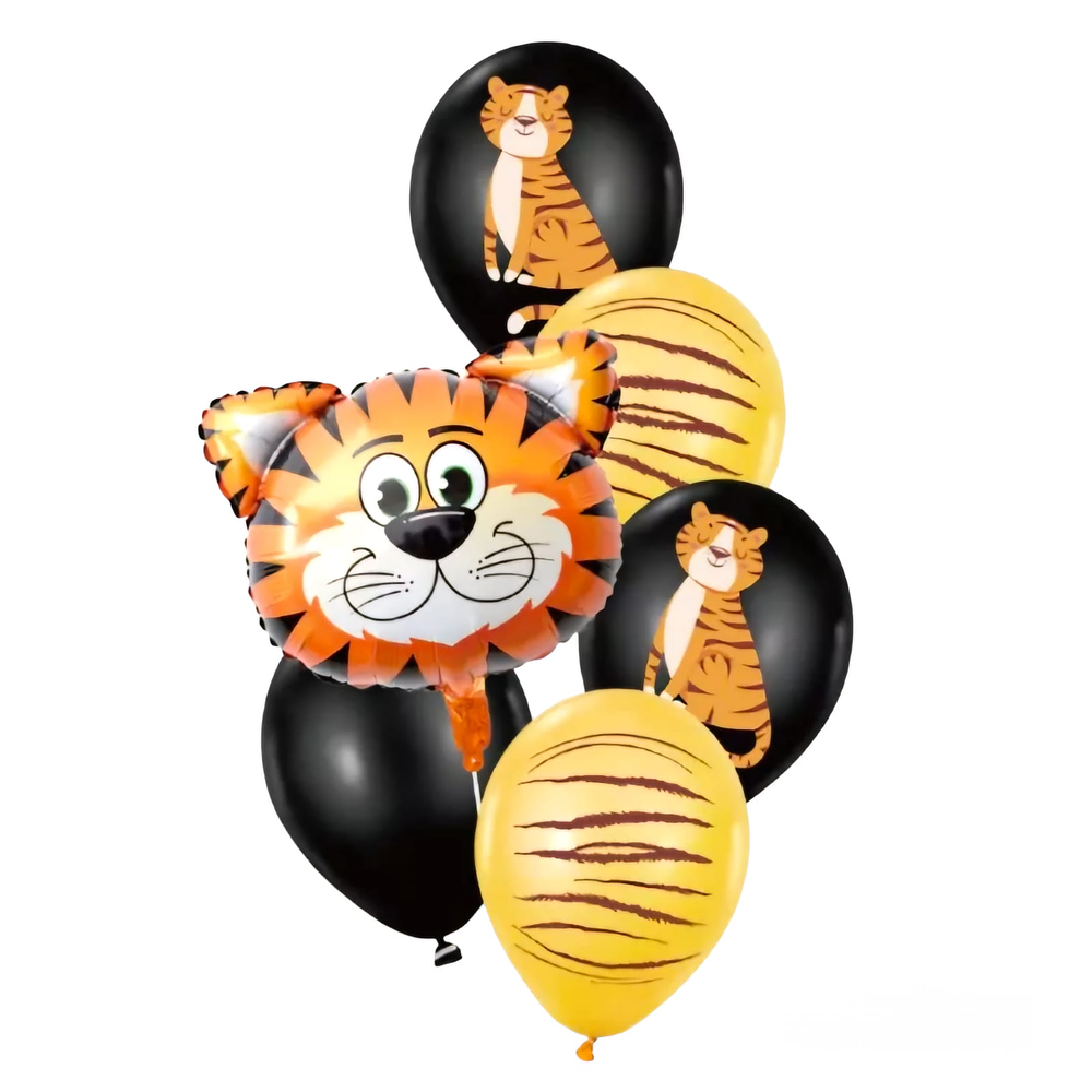 set de globos tigre