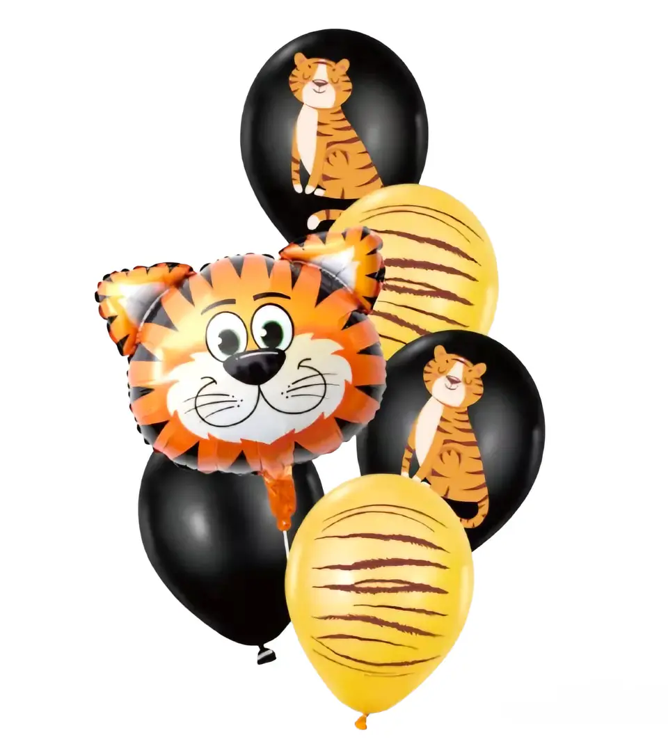 set de globos tigre 1