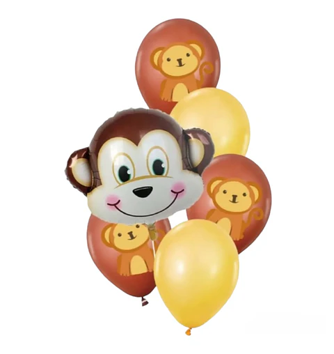 Set de globos monito