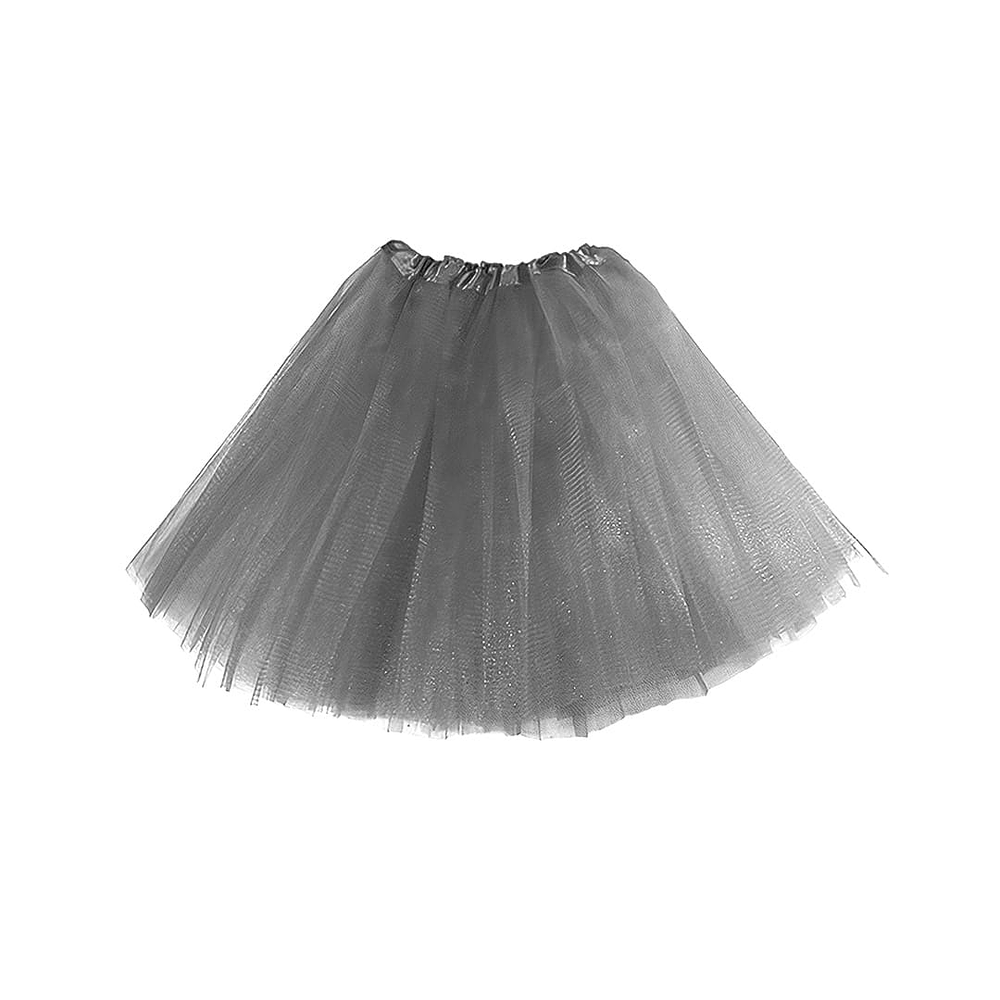 Falda tutu adulto gris