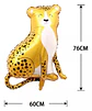 Globo metálico leopardo - Miniatura 2