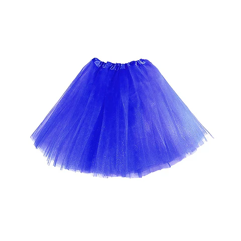 Falda tutu niña azul