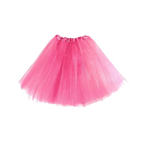 Falda tutu niña rosado