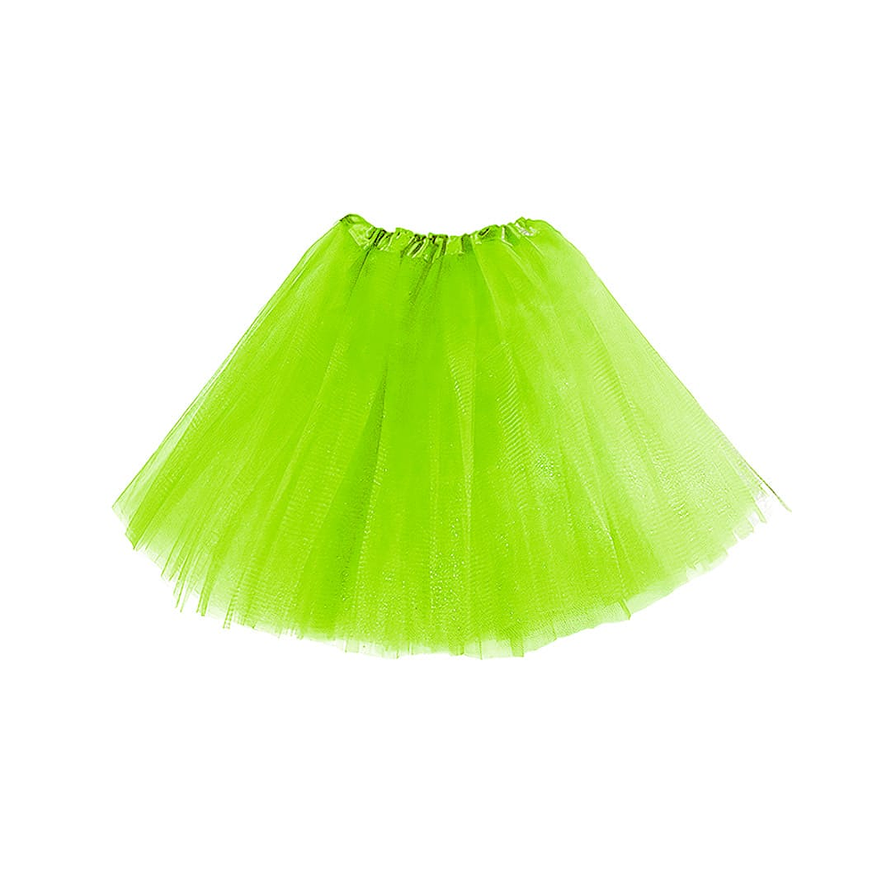 Falda tutu niña verde lima