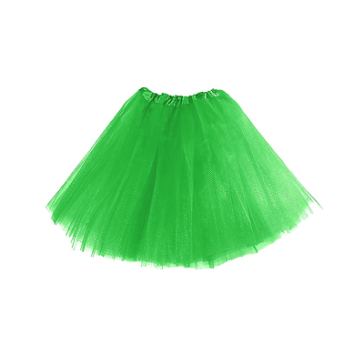 Falda tutu niña verde