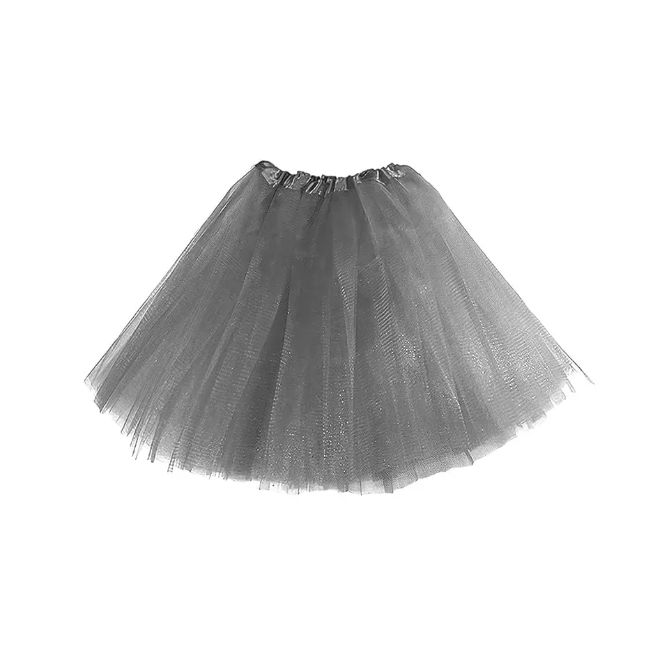 Falda tutu niña gris 1