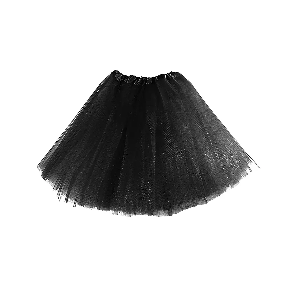 Falda tutu niña negro 1
