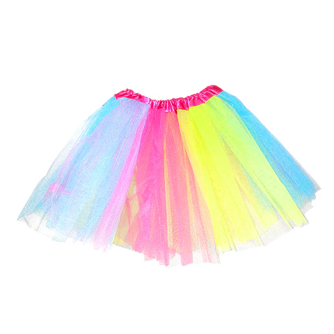 Falda tutu niña multicolor